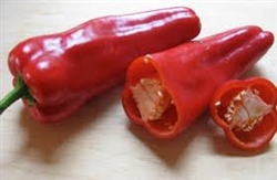Peppers, Carmen (red) ~ 1 lb