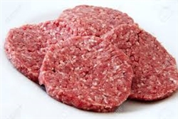 FHF Ground Beef, Hamburger Patties (4/pack) ~ 1.5 lbs
