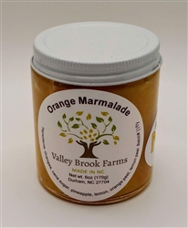 Orange Marmalade Jam ~ 6 oz glass jar