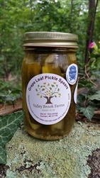 Grape Leaf Pickle Spears ~ 16 oz glass jar