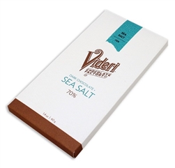 Videri Dark Chocolate Sea Salt Bars, 60% Cocoa - 1 bar