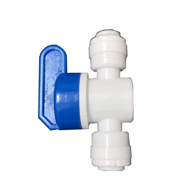 TurboKool  2B-8002  Water Valve, Quick Connector ball valve, 1/4" Tube OD