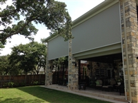 "Shade Zilla" Outdoor Patio Solar Zip Shade