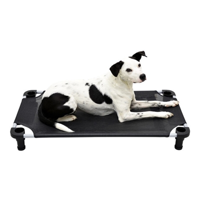 4 Legs 4 Pets  22" x 22" x 5" Small Premium Square Elevated Dog Bed Cot