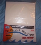 YLI Wash a Way Paper