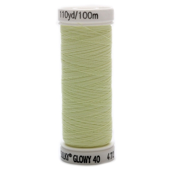 Polyester Glowy 110 yds - Yellow