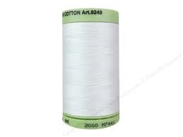 Mettler #60 Cotton Silk Finish Embroidery 800M