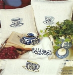 Blue and White Tea Cups
