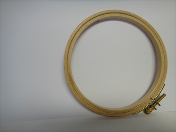 3"  (3 1/2 interior) German Wooden Embroidery Hoop