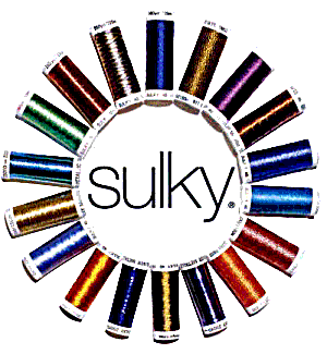 Sulky Metallic Thread, Silver/Icy Green 7025 – Benzie Design