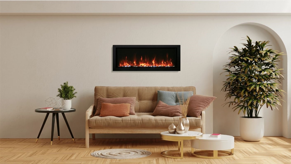 Amantii Panorama Series Slim Smart Electric Fireplace