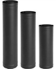 Black pipe single wall 6 inch diameter