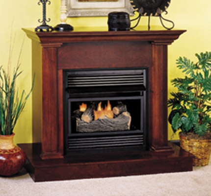 Comfort Flame Vent Free Gas Fireplace Dual Compact