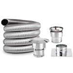 5 Inch Round, Chimney Liner Kit, DOUBLE PLY SMOOTH