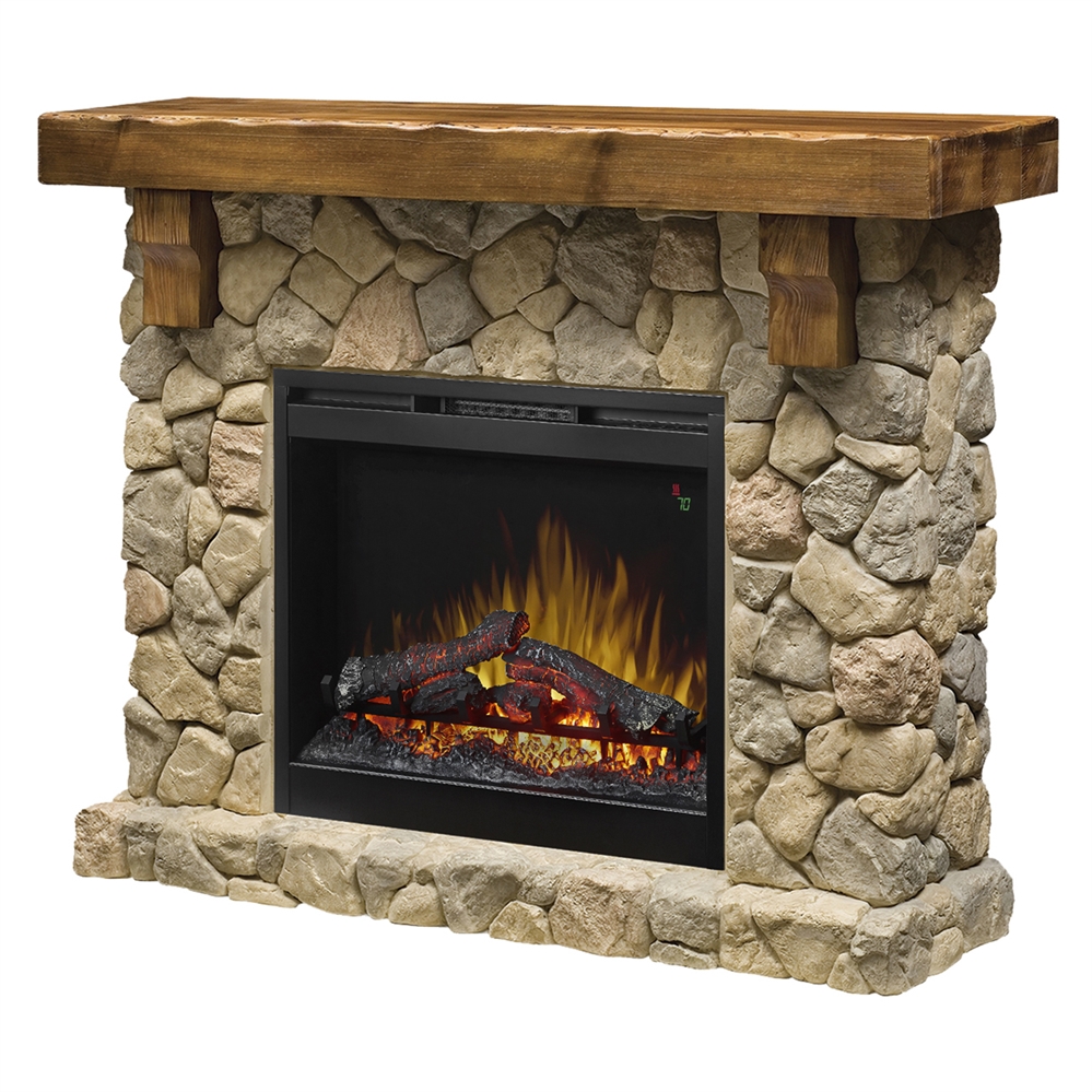 Dimplex Fieldstone Electric Fireplace Package GDS28L8-904ST