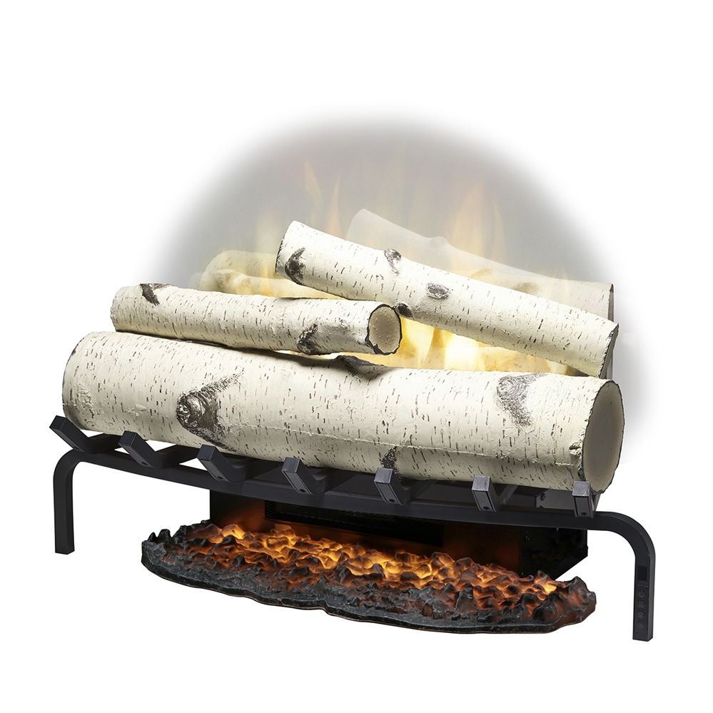 Dimplex Plug-In Electric Log Set Birch Logs RLG25BR