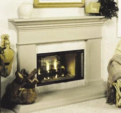 FMI Products B Vent Gas Fireplace Aspen