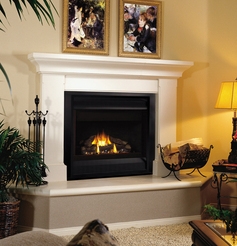 FMI Products Direct Vent Gas Fireplace Cottage