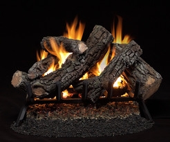 FMI Products Vented Gas Log Set Flame Majic