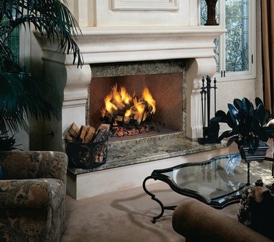 FMI Products Wood Fireplace Georgian