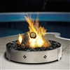 Kingsman Outdoor Round Gas Firepit FP2085