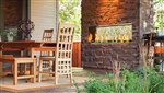 Majestic Outdoor See-Through Gas Fireplace Lanai