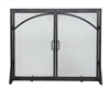 Minuteman Black Door Screen with Doors