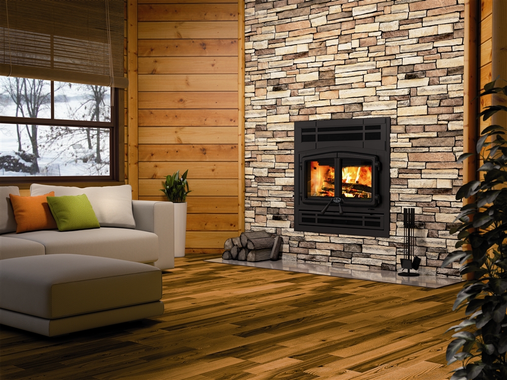 Osburn Stratford Fireplace Prairie Faceplate