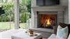 Outdoor Lifestyle Gas Fireplace Courtyard