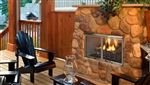 Outdoor Lifestyle Gas Fireplace Villa Gas