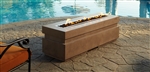 Outdoor Lifestyle Gas Linear Firepit Plaza