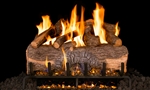 Peterson Real Fyre Vented Gas Log Set Mountain Crest Oak