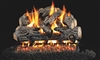 Peterson Real Fyre Outdoor Gas Log Set Charred Northern Oak