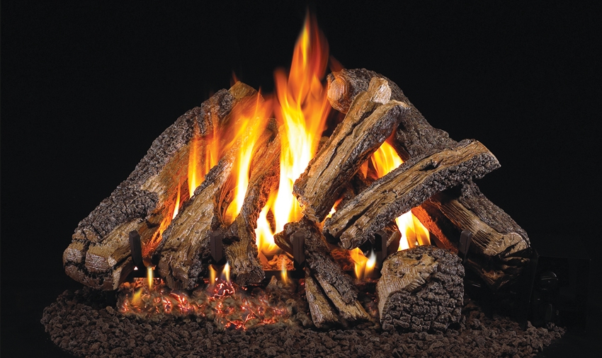 Peterson Real Fyre Vent Log Set Western Campfyre