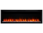 SimpliFire Electric Fireplace Allusion Platinum