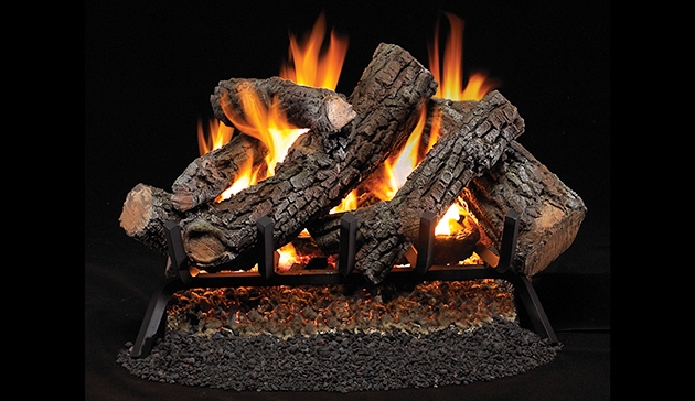 Superior Vented Gas Log Set Appalachian Oak (FA 18/24/30)