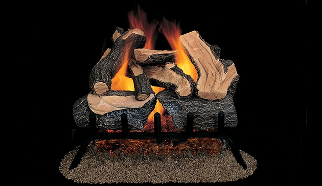 Superior Vented Gas Log Set Manchester Oak Muilti (FMLR 18/24)