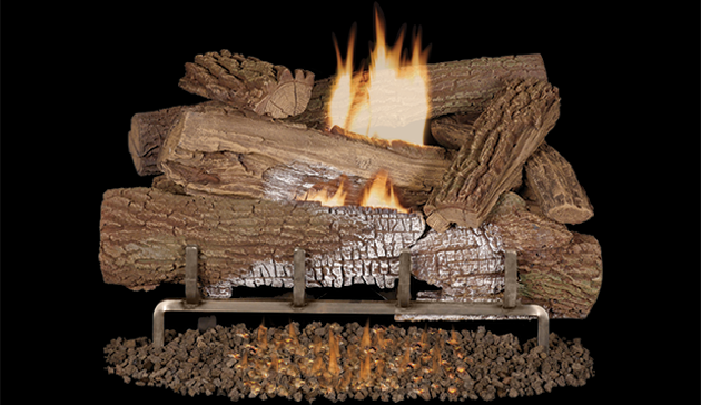 Superior Vent Free Gas Log Set Mossy Oak (LMF-MO)