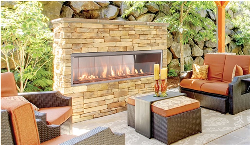 Superior Outdoor Vent Free Gas Fireplace VRE4600