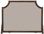 Uniflame Single Panel Antique Copper Patina Embossed Fireplace Screen