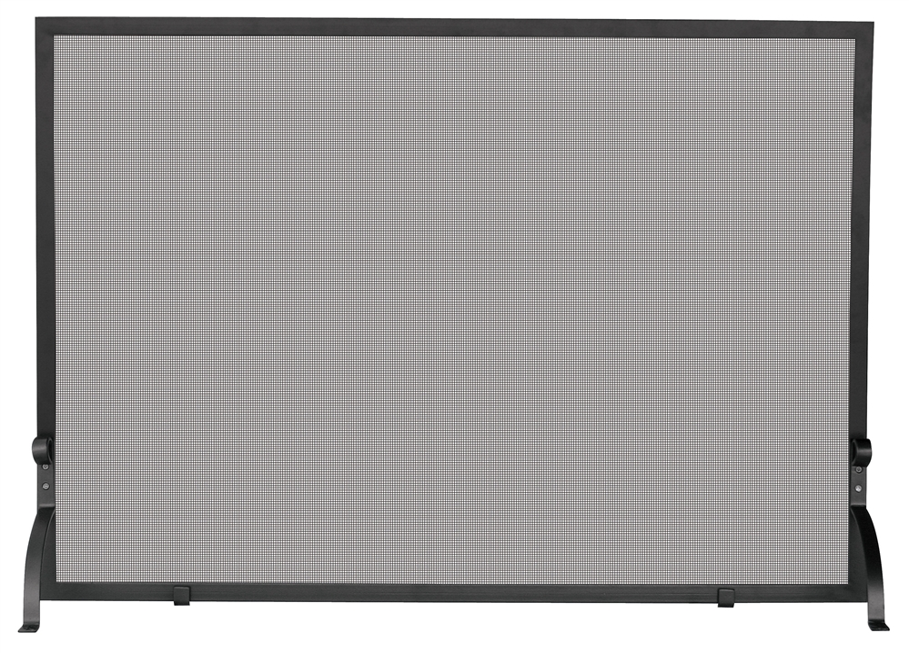 Uniflame Single Panel Screen Fireplace