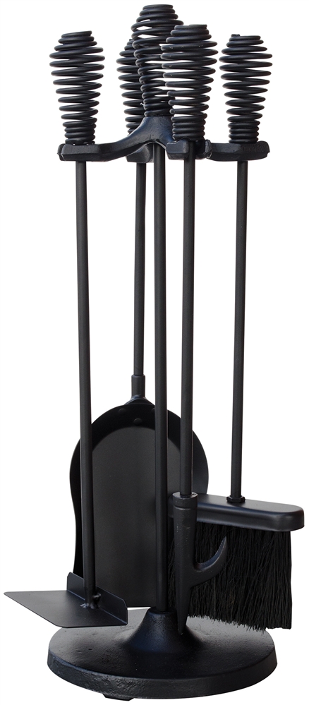 Uniflame Black Stoveset with Spring Handles