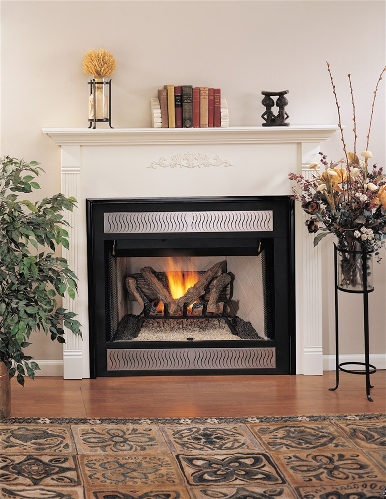 Vantage Hearth B Vent Gas Fireplace Premium Traditional