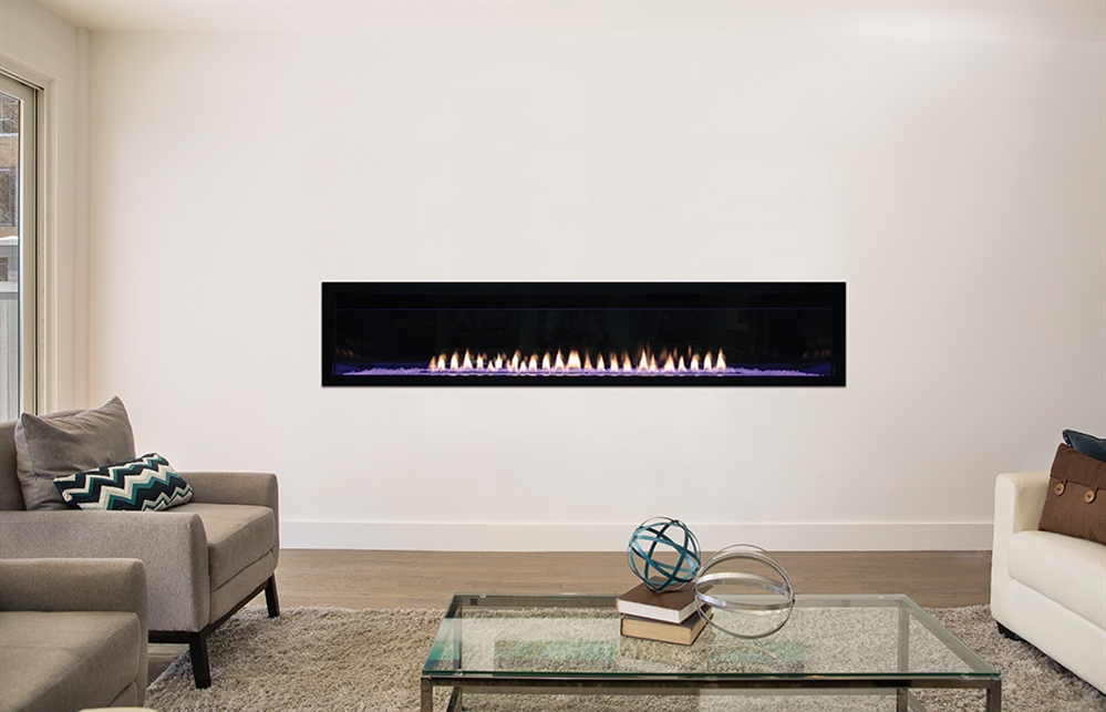 White Mountain Hearth by Empire Vent Free Linear Gas Fireplace Boulevard 72"