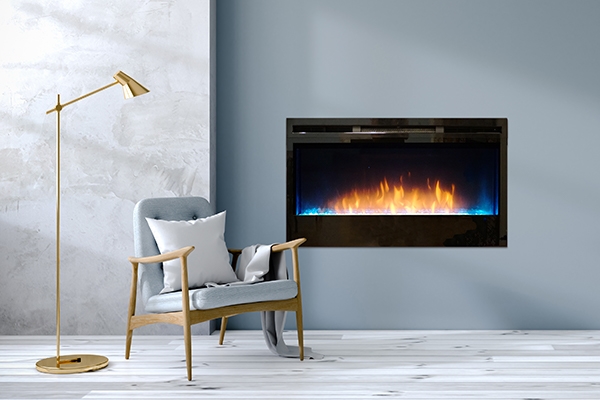 White Mountain Hearth by Empire Electric Fireplace Nexfire Linear EBL34/50/74