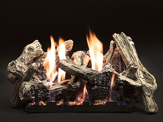 White Mountain Hearth by Empire Vent Free Gas Log Set Driftwood