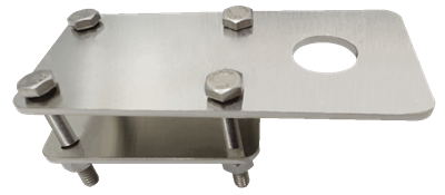 ATW49X21-3/4  Large Mirror/Clamp-On Antenna Bracket 3/4" Hole