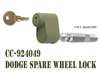 MILITARY WWII DODGES LOCK - SPARE WHEEL - DODGE CC-924049