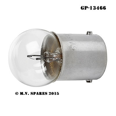 WWII LOUVRE LIGHTS TAIL LIGHT BULB B.O. - GP-13466