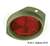 MILITARY WWII JEEP MB GPW REFLECTOR GUIDE A OVAL Oval